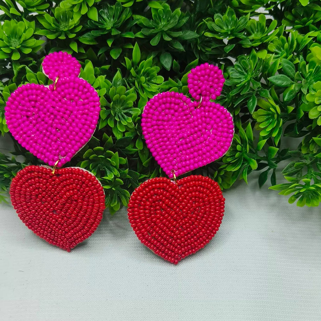 Double heart Earring