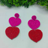 Double heart Earring