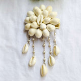 Ganga Cowrie Shell Hair Clip