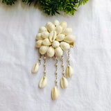 Ganga Cowrie Shell Hair Clip