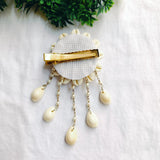 Ganga Cowrie Shell Hair Clip