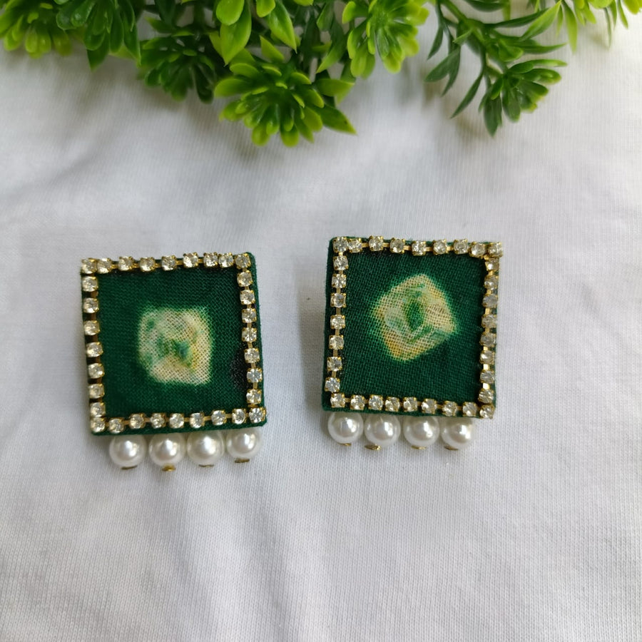 Yasha Green Earrings