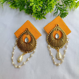 Chandrama Musturd Earring