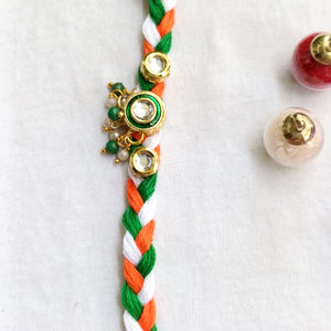 Tiranga Kundan Bhai Rakhi