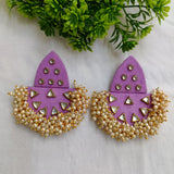 Tina Purple Earrings