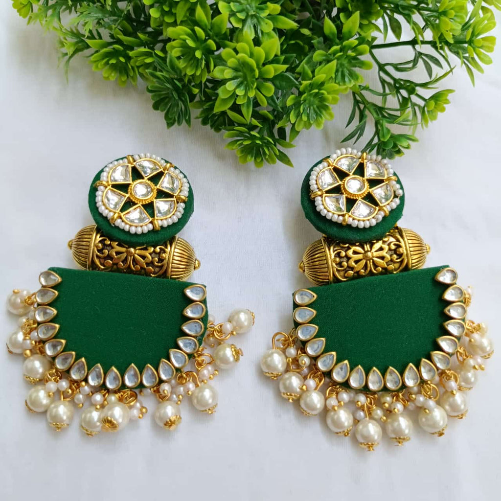 Anamika Flower tabiz earrings