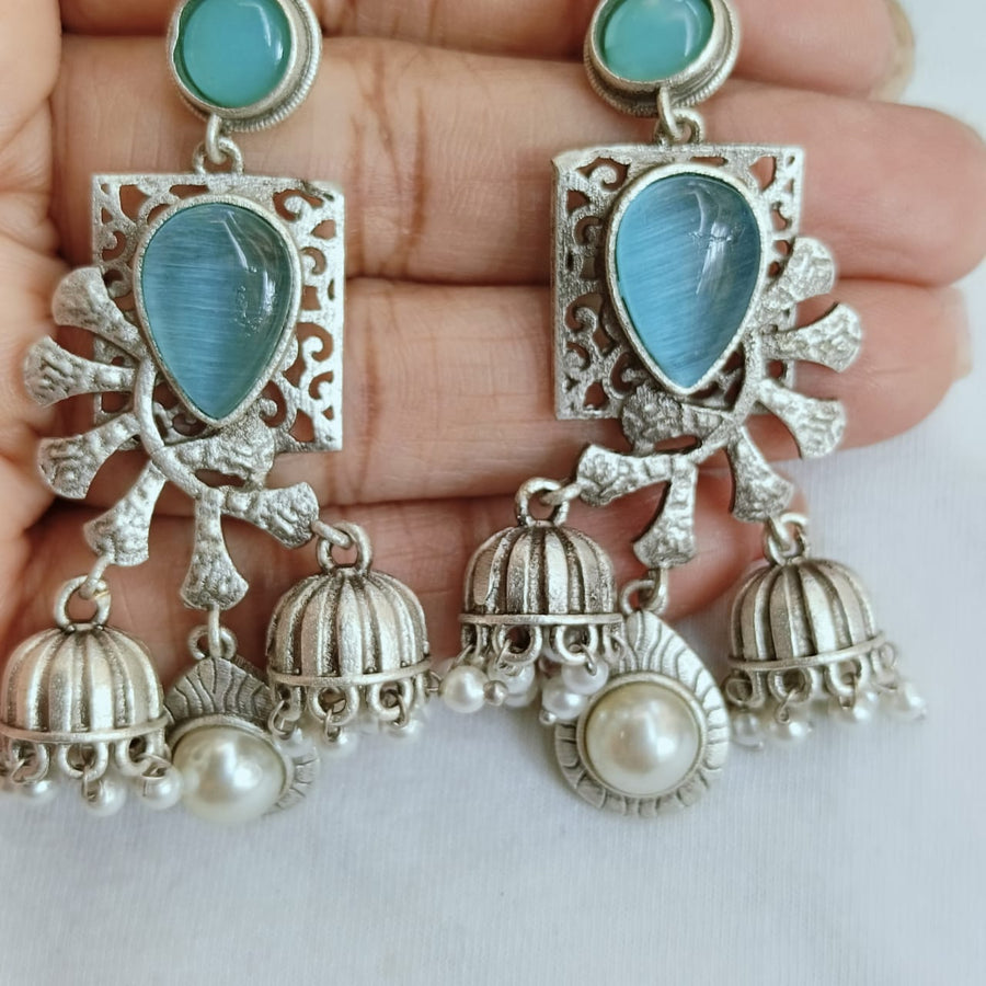 Samira Mint Earrings